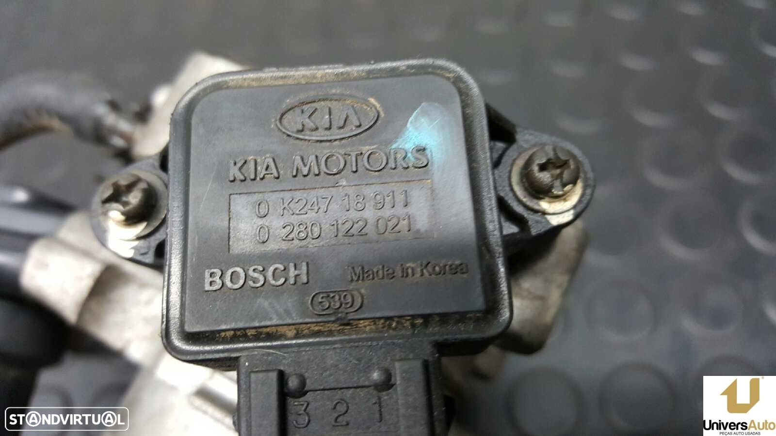 CORPO DE BORBOLETAS KIA SHUMA II 1.6 RS 5 BERLINA - 9
