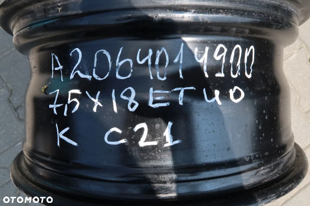 254/C21 Felga Aluminiowa Mercedes A2064015000 8,5x18et52 - 13