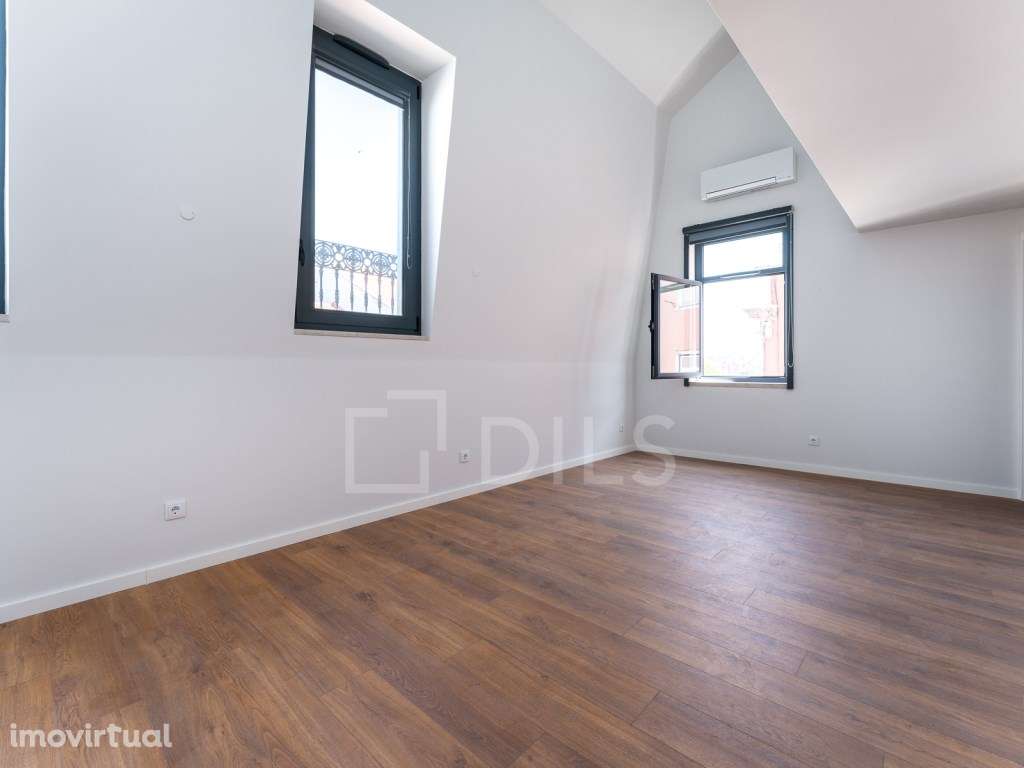 Apartamento T2 duplex nova construção, com estacionamento, em Alcân... - Grande imagem: 5/22