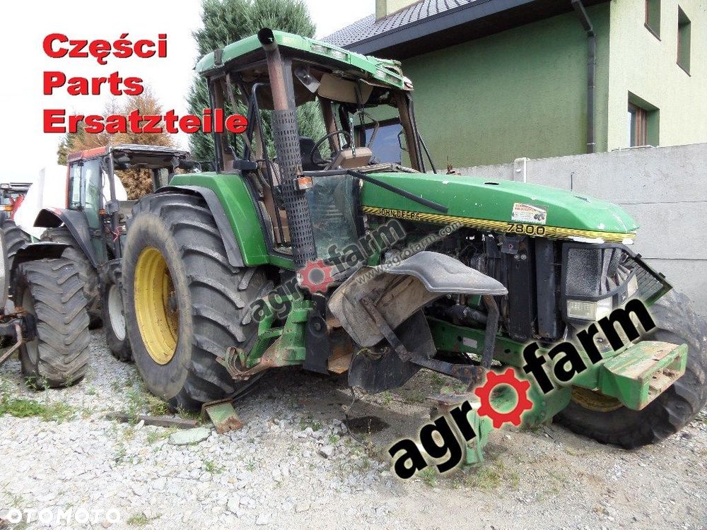 John Deere 7800 części, silnik, skrzynia biegów - 1