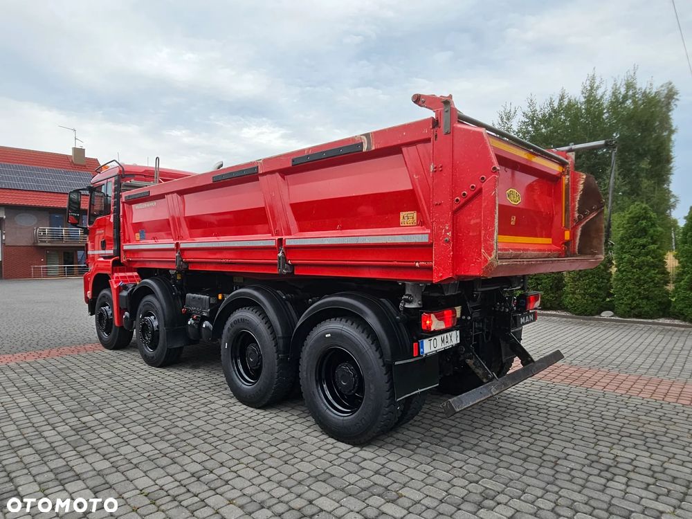 MAN TGS 35.460 WYWROTKA 8X4 MEILLER-KIPPER+HYDROBURTA! - 18