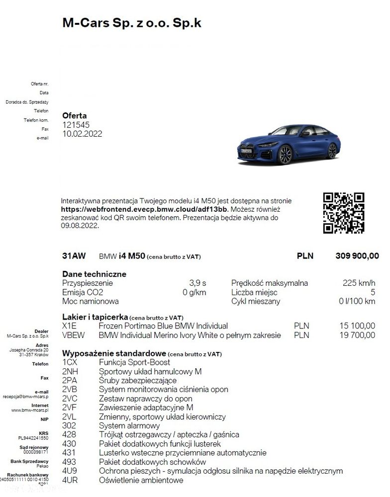 BMW i4 80.7kWh M50 - 12