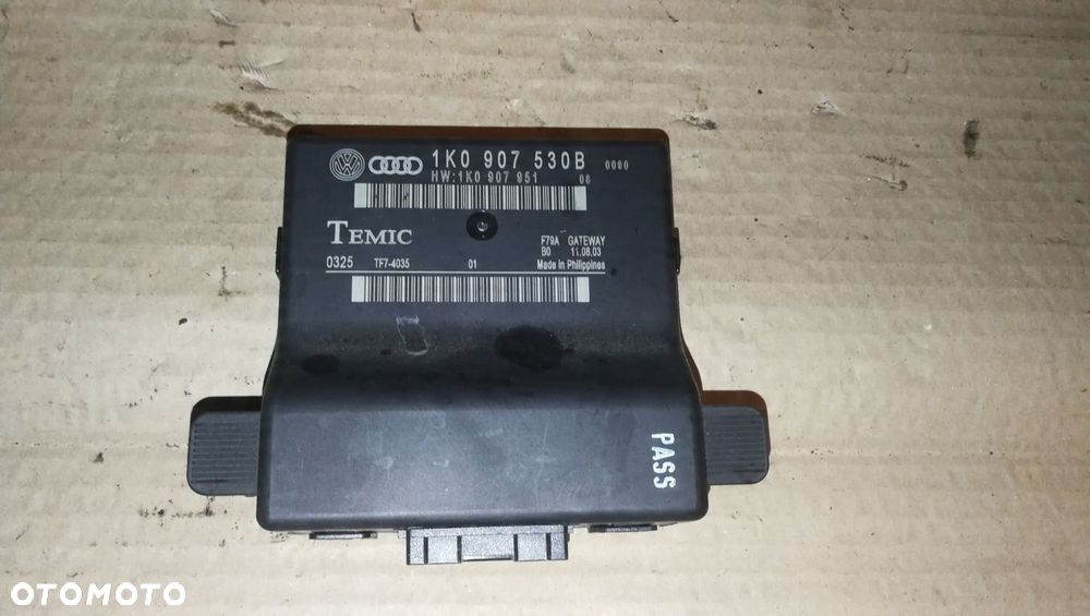 MODUŁ STEROWNIK GATEWAY AUDI VW SEAT 1K0907530B - 1