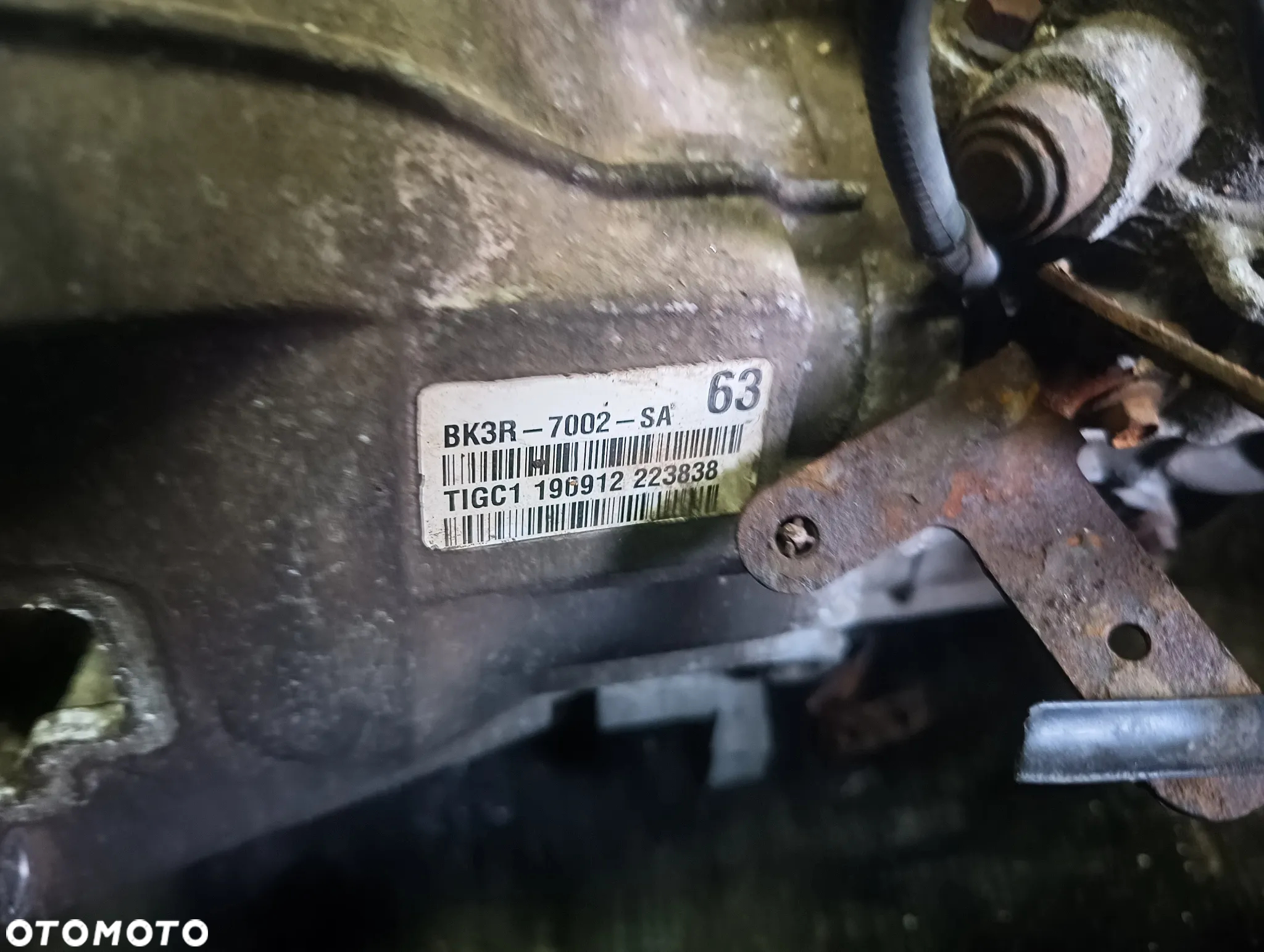 SKRZYNIA FORD CUSTOM 2.2 BK3R7002SA - 2
