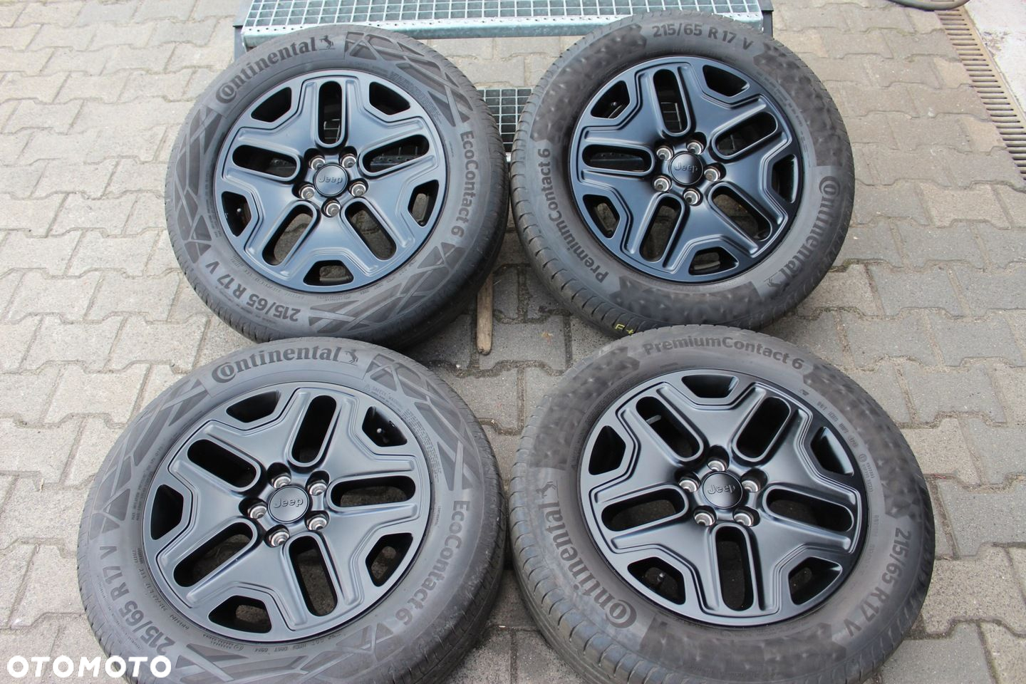 JEEP COMPASS RENEGADE 17cali 5x110 ET40 6,5J TPMS - 2