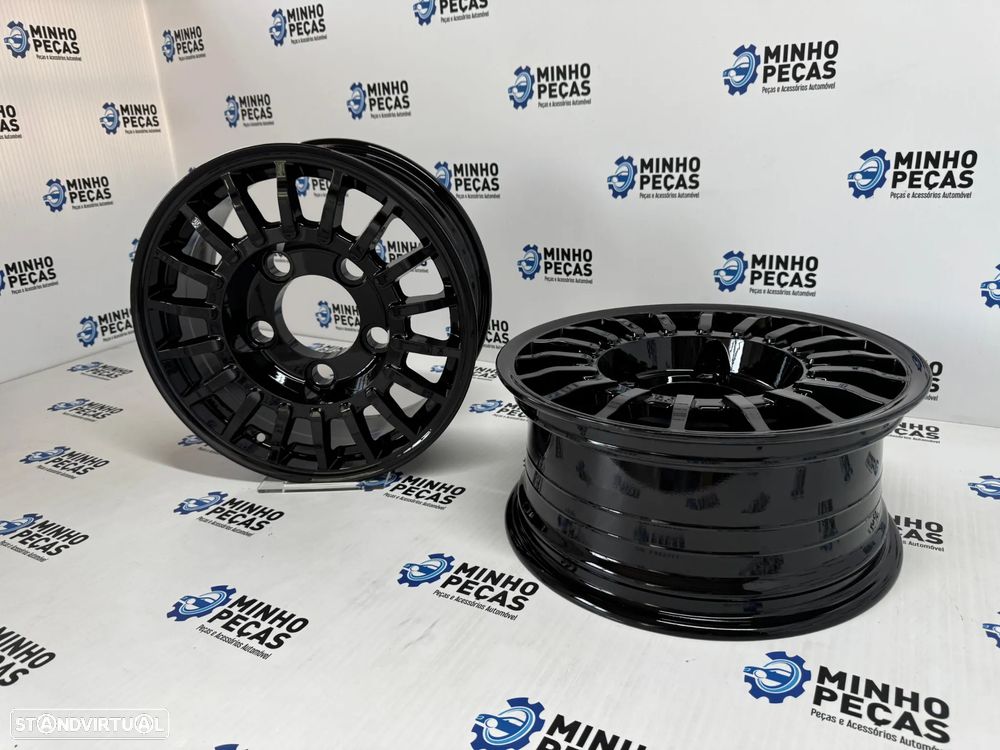 Jantes Look BRAID Win Race em 16 Preto Brilho (5X165.1) - 5