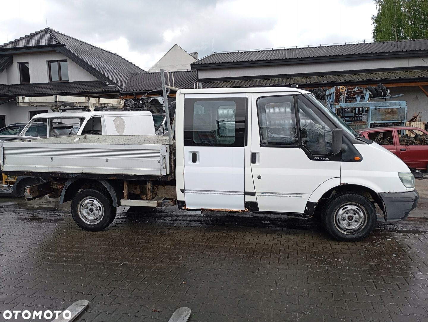 FORD TRANSIT MK6 VI 00-06 DRZWI PRZÓD PRAWE SZYBA - 2