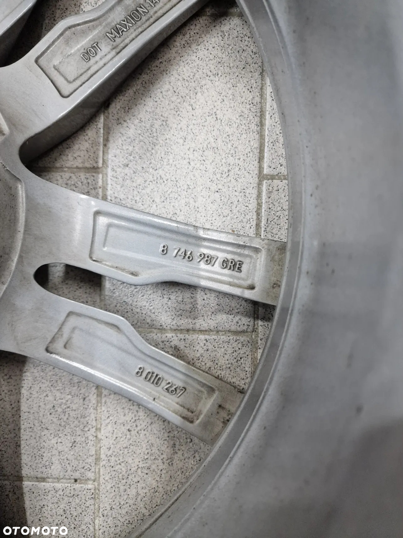 Używana felga Double Spoke 698M 19" grey (7,5Jx19 ET:32) - 2