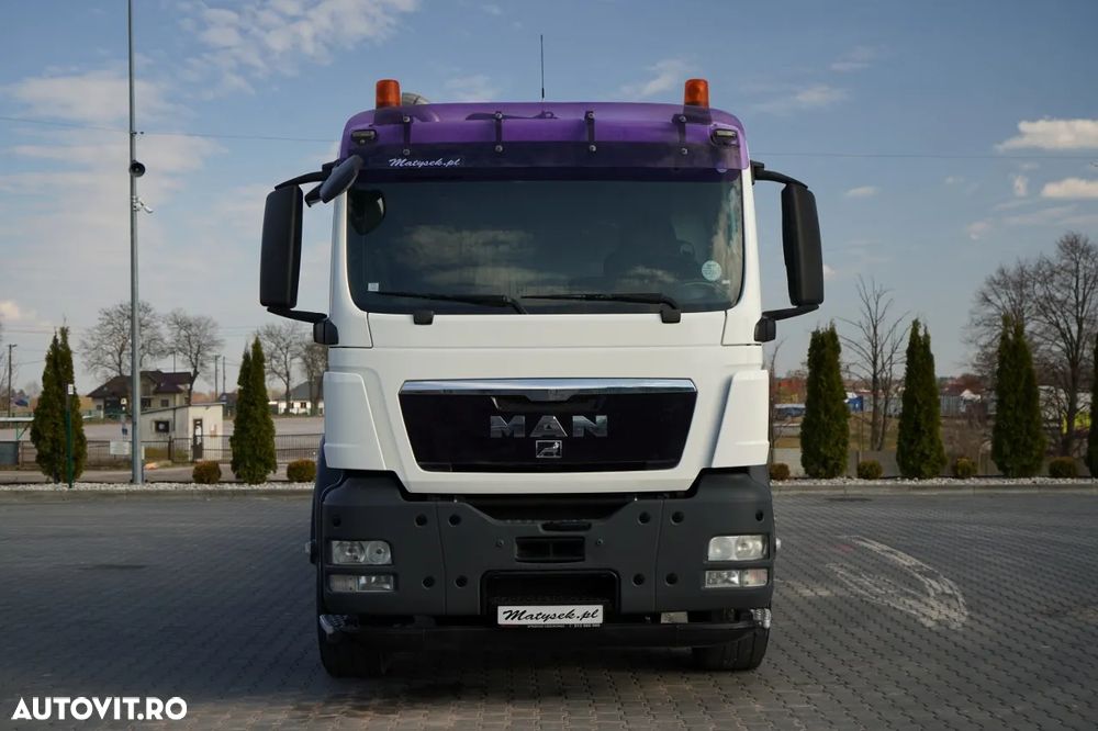 MAN TGS 26.360 / 6X2 / REMORCA AUTO + FASSI F 190A.22 / COMANDE HIDRAULICE / TROLIU / - 8