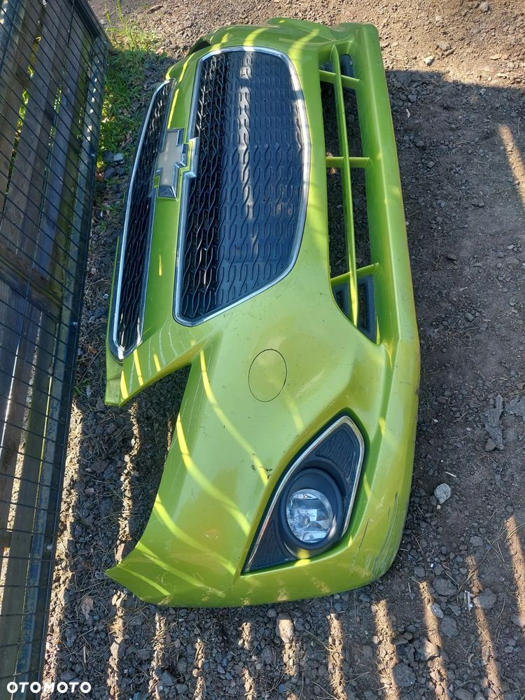 Chevrolet spark lift zderzak przód kompletny chrom - 2
