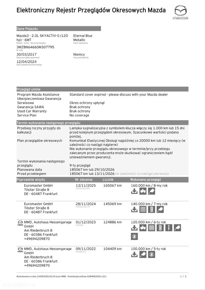 Mazda 3 SKYACTIV-G 120 Exclusive-Line - 7