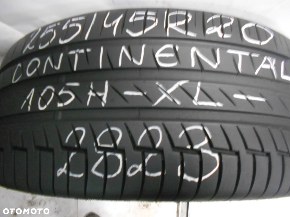 OPONA POJEDYNKA 255/45R20 CONTINENTAL PREMIUM CONTACT 6 XL DOT 2823 6.8MM - 1