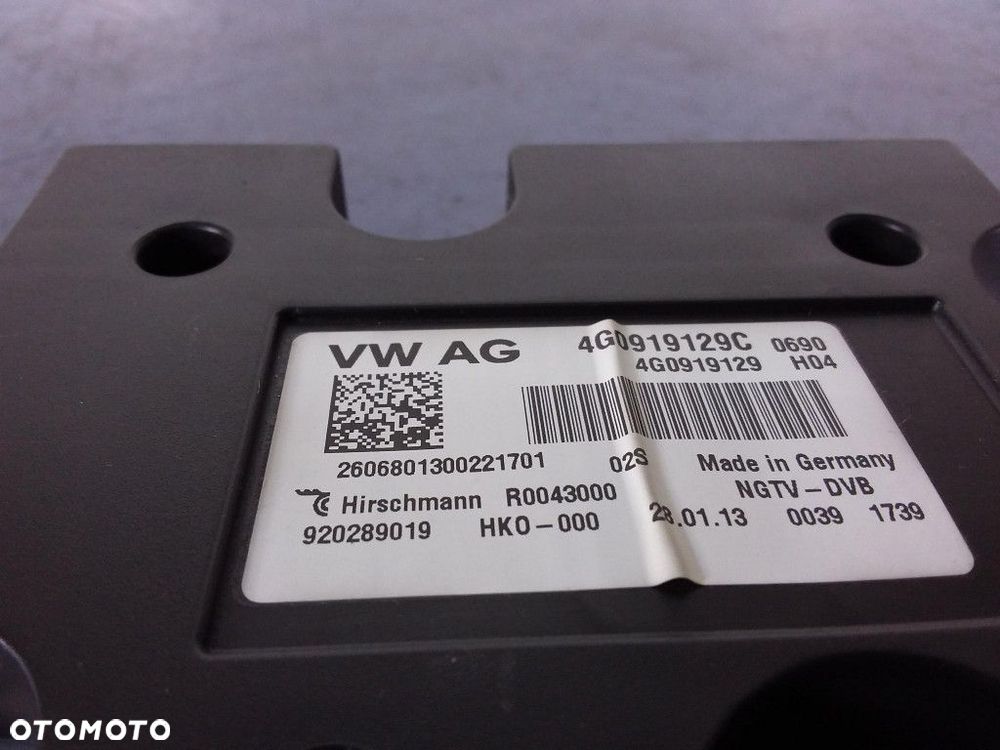 AUDI A8 D4 STEROWNIK TUNER RADIOWY TV - 4