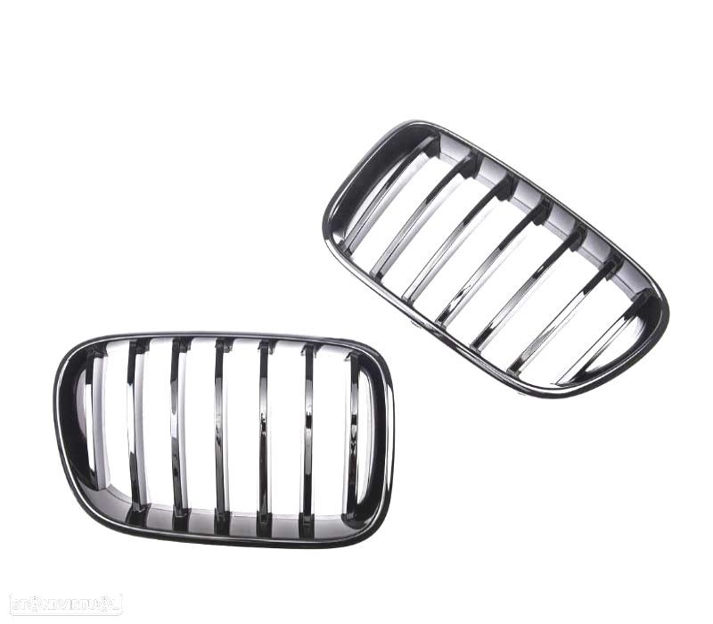 GRELHAS BMW X3 F25 10-14 LOOK M PERFORMANCE PRETO BRILHANTE - 3