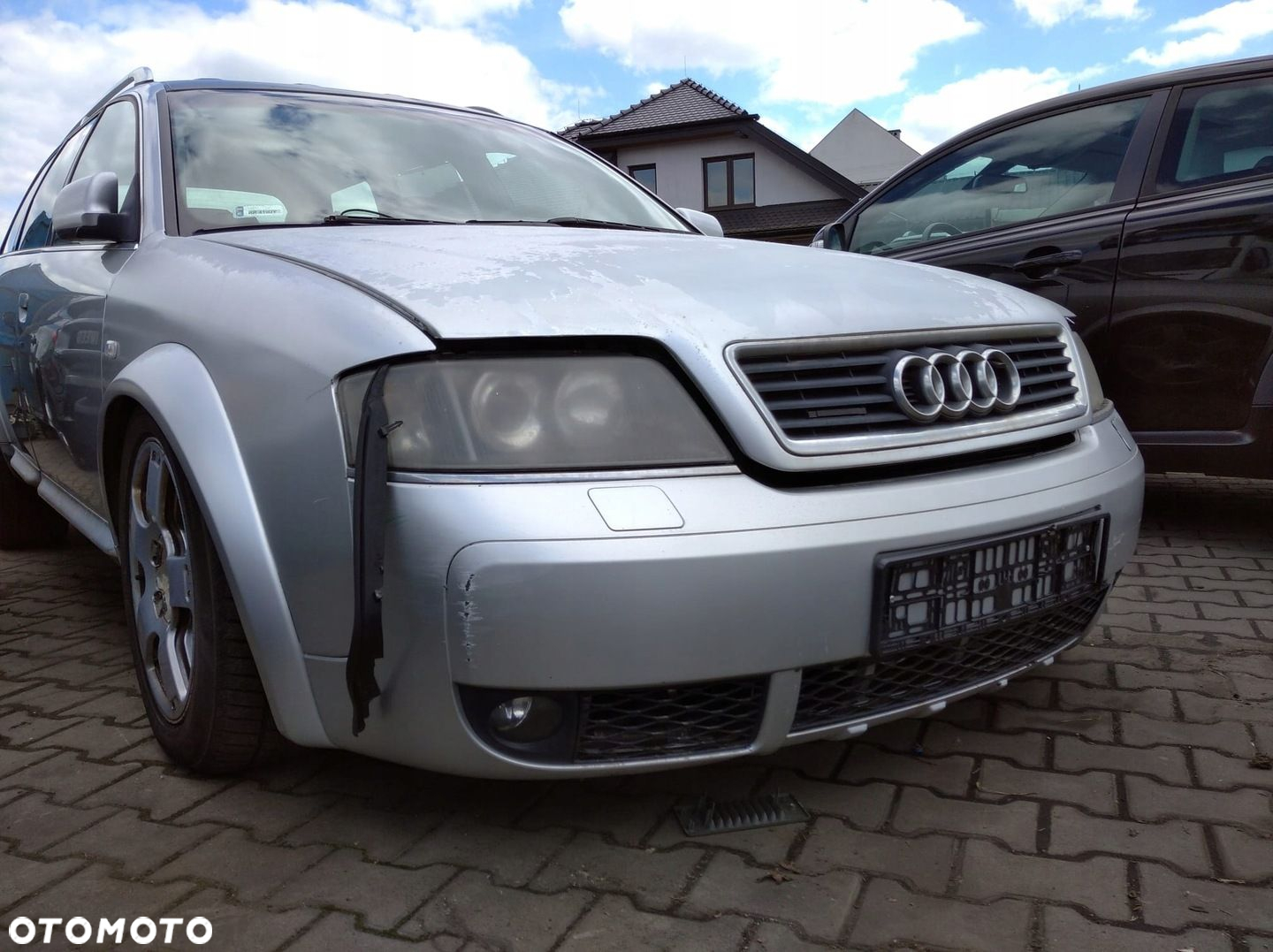 AUDI A6 C5 ALLROAD PRZÓD ZDERZAK BŁOTNIK MASKA LAMPA CHŁODNICE LY7W LV7W - 8