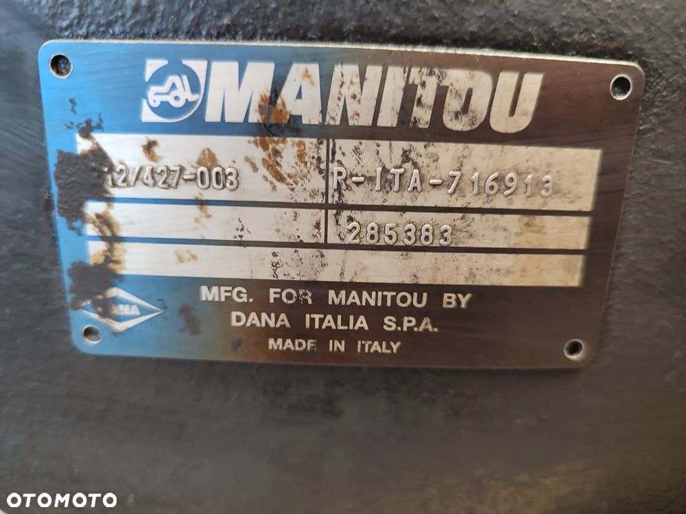 Dyferencjał 9X35 21201009619 Manitou MT 735 - 9