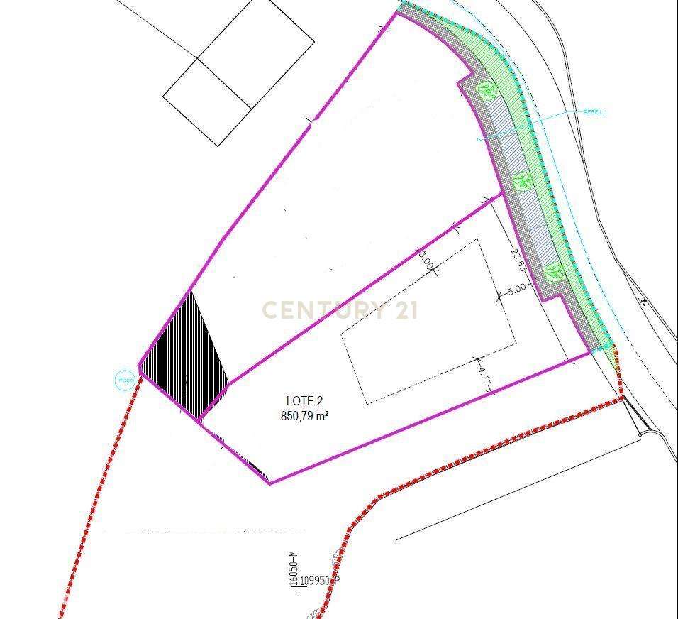 Lote para moradia isolada com projeto aprovado - Grande imagem: 2/6