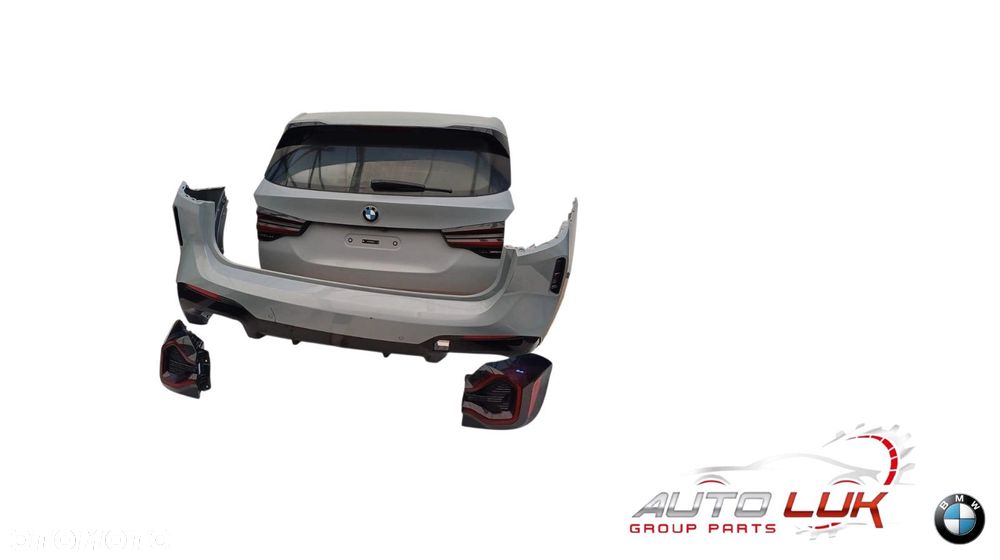 Kompletny zestaw tylnej części nadwozia BMW X3 G01 LCI X3 C4P Brooklyn grau metallic - 1