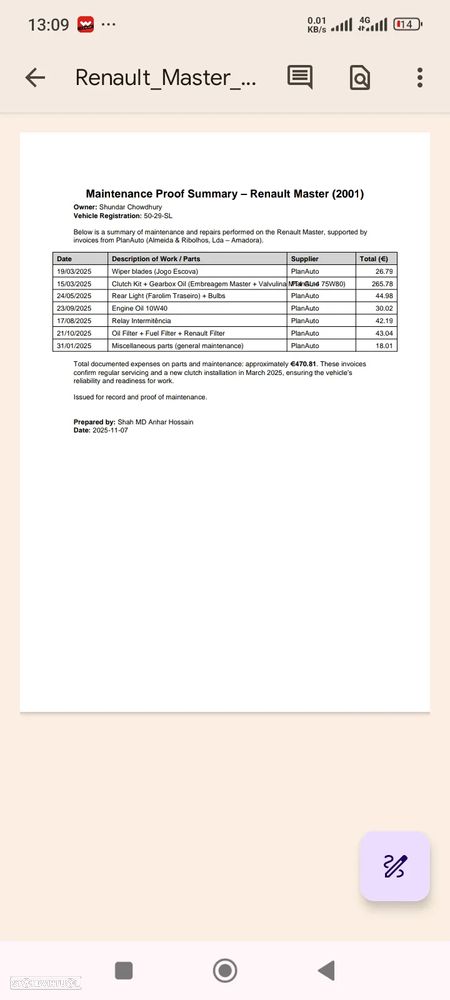 Renault Master 1.9 dCi L1 H1 SV 2.8T - 9