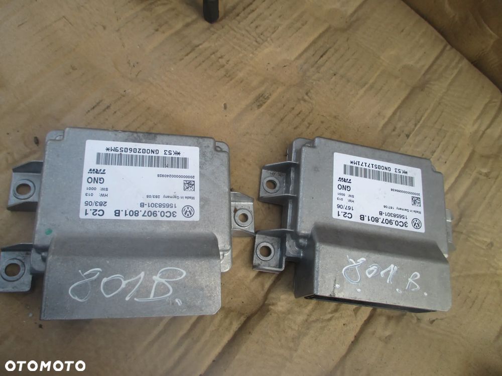 Sterownik moduł hamulca ręcznego Passat b6 3c0907801b 15658301-B - 1