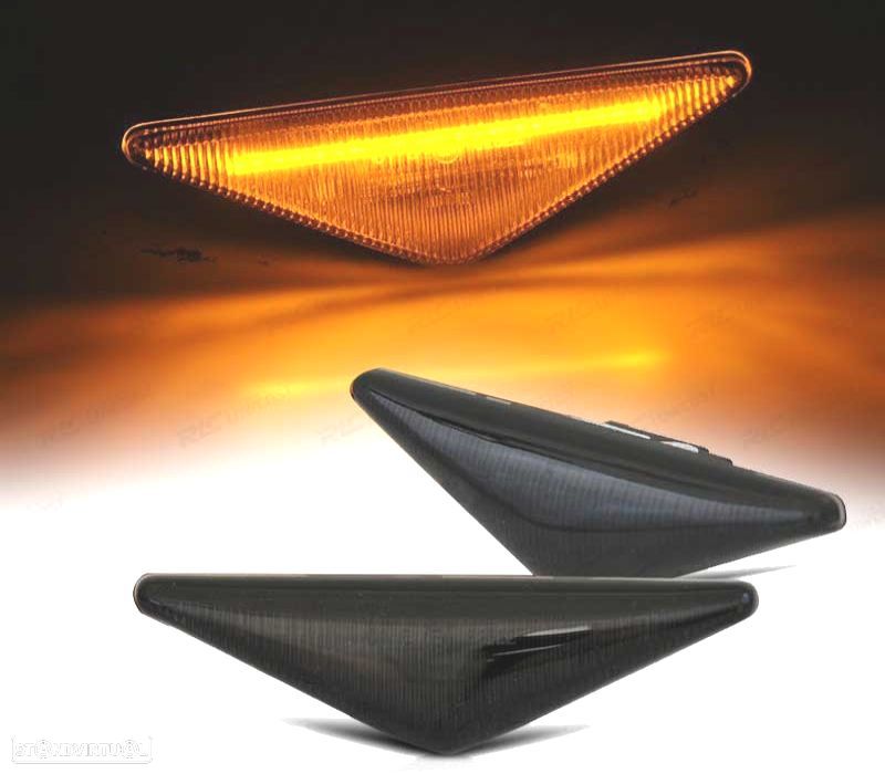 INDICADORES FORD FOCUS MK1 MONDEO MK3 98-07 LED DINAMICOS FUMADO - 1