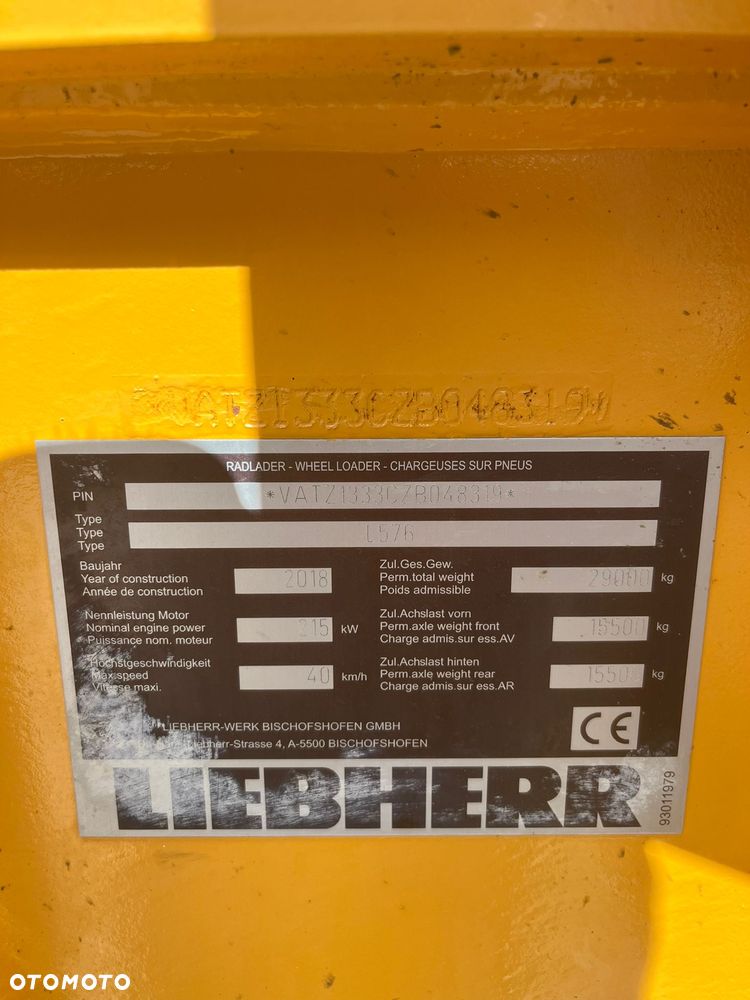 Liebherr L576 Xpower * Pełen Serwis Liebherr * waga ASCOREL * - 7