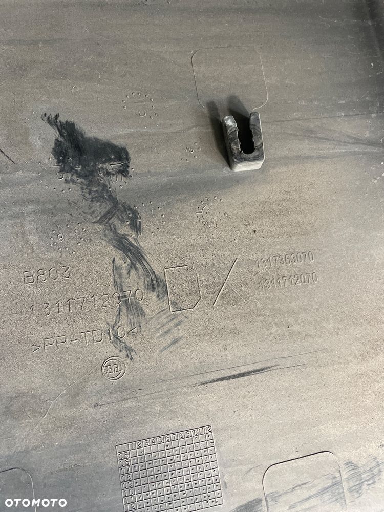 Listwa tylna nakładka Fiat Ducato, 1317363070 - 2