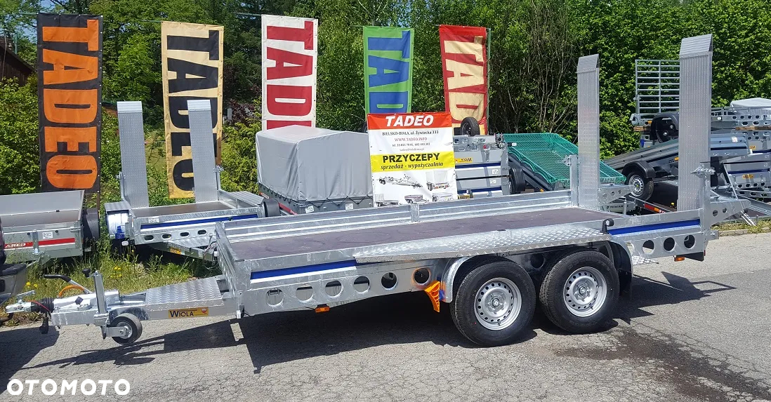 Wiola B3533 3500kg 323x152 pod koparkę sprzęt budowlany wozidło - 3