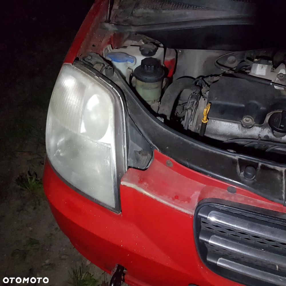 maska błotnik zderzak grill lampy pas przedni wzmocnienie belka chłodnica kompletny przód kia picanto I lift - 9