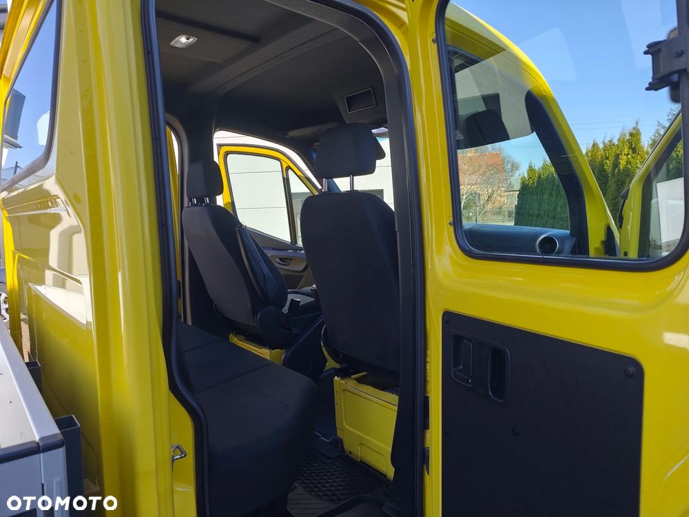 Mercedes-Benz SPRINTER 317 CDI 170KM MAXI LONG DOKA 6OSOBOWA SKRZYNIA KAMERA KLIMATRONIC NAVI COMMAND INTERNET HAK 3500 TEMPOMAT RADAR fotele KOMFORTY podgrzewane - 30