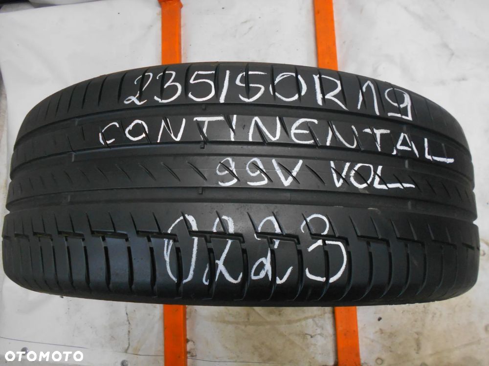 OPONA POJEDYNKA 235/50R19 CONTINENTAL PREMIUM CONTACT 6 VOL DOT 0223 6.6MM - 1