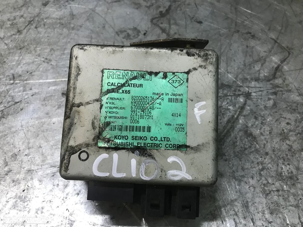 MODULO / CENTRALINA DA DIRECÇÃO RENAULT CLIO II 01-06 8200061924 8200265136 - 3