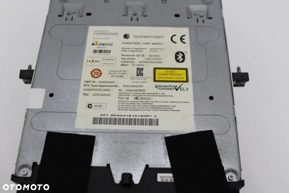 Comand radio zmieniarka CD OE Mercedes CL W216 C216 Lift A2169000501 BE9041 zamienny z A2169009500 A2169001601 - 12