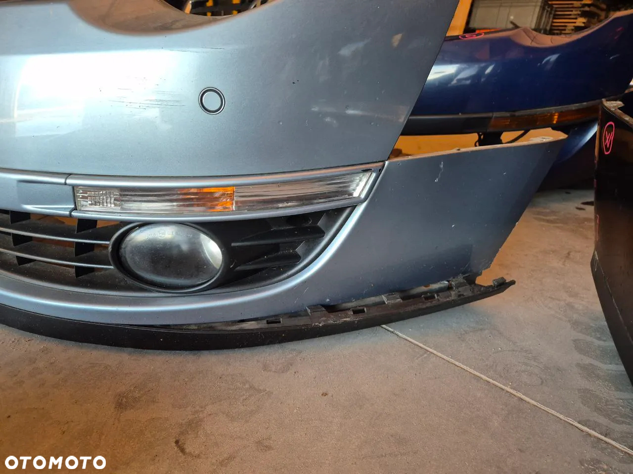 PASSAT B6 ZDERZAK LAMPA MASKA DOKŁADKA REFLEKTOR LC9X LB5M - 7