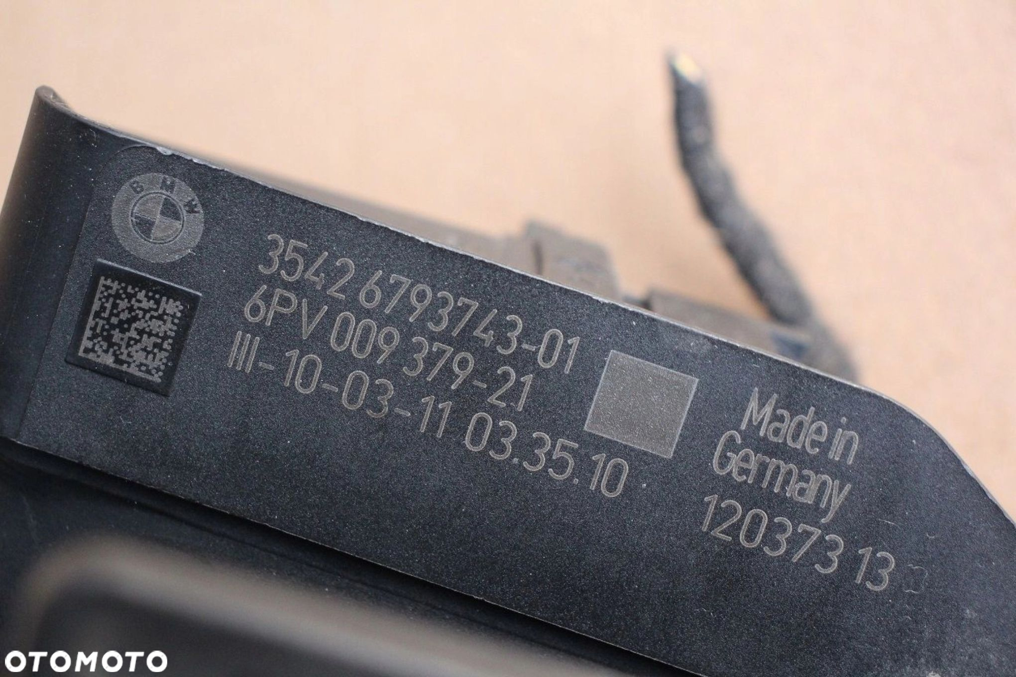 Pedał gazu potencjometr BMW 1 e82 e81 e88 e87 x1 e84 6793743 - 3