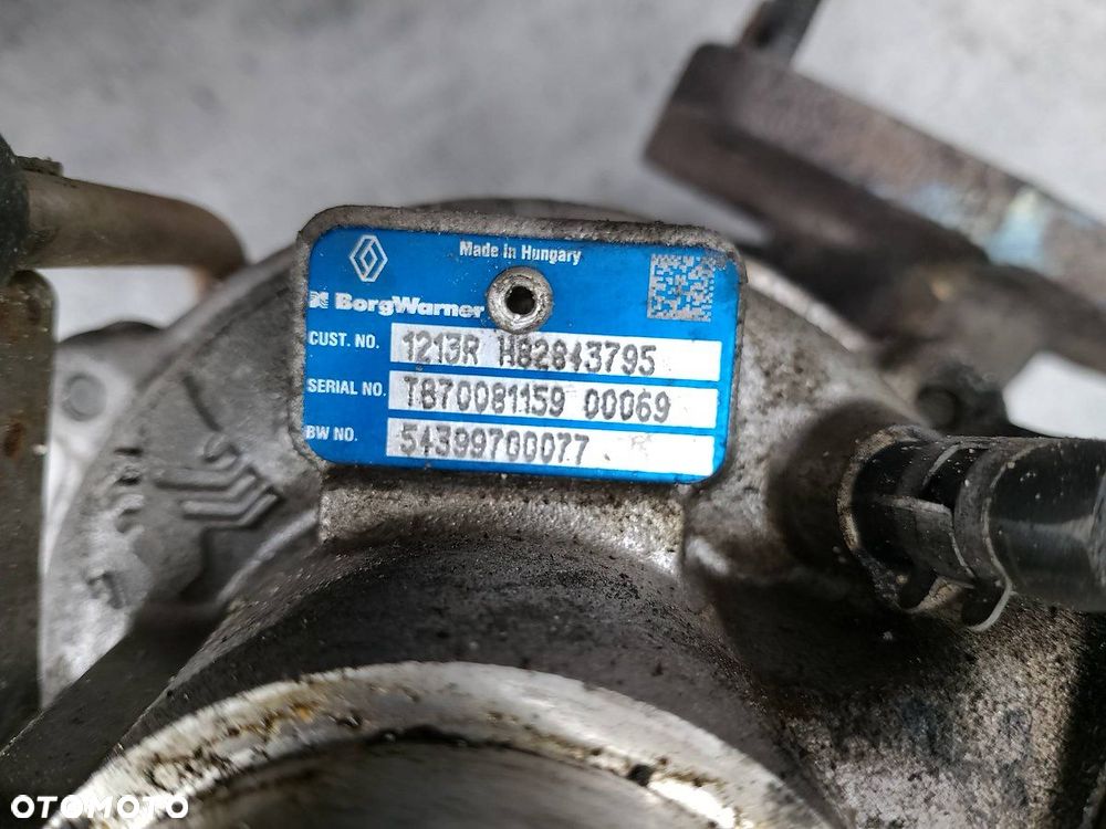 TURBINA RENAULT MEGANE III H82843795 54391005101 1.4 TCE - 4