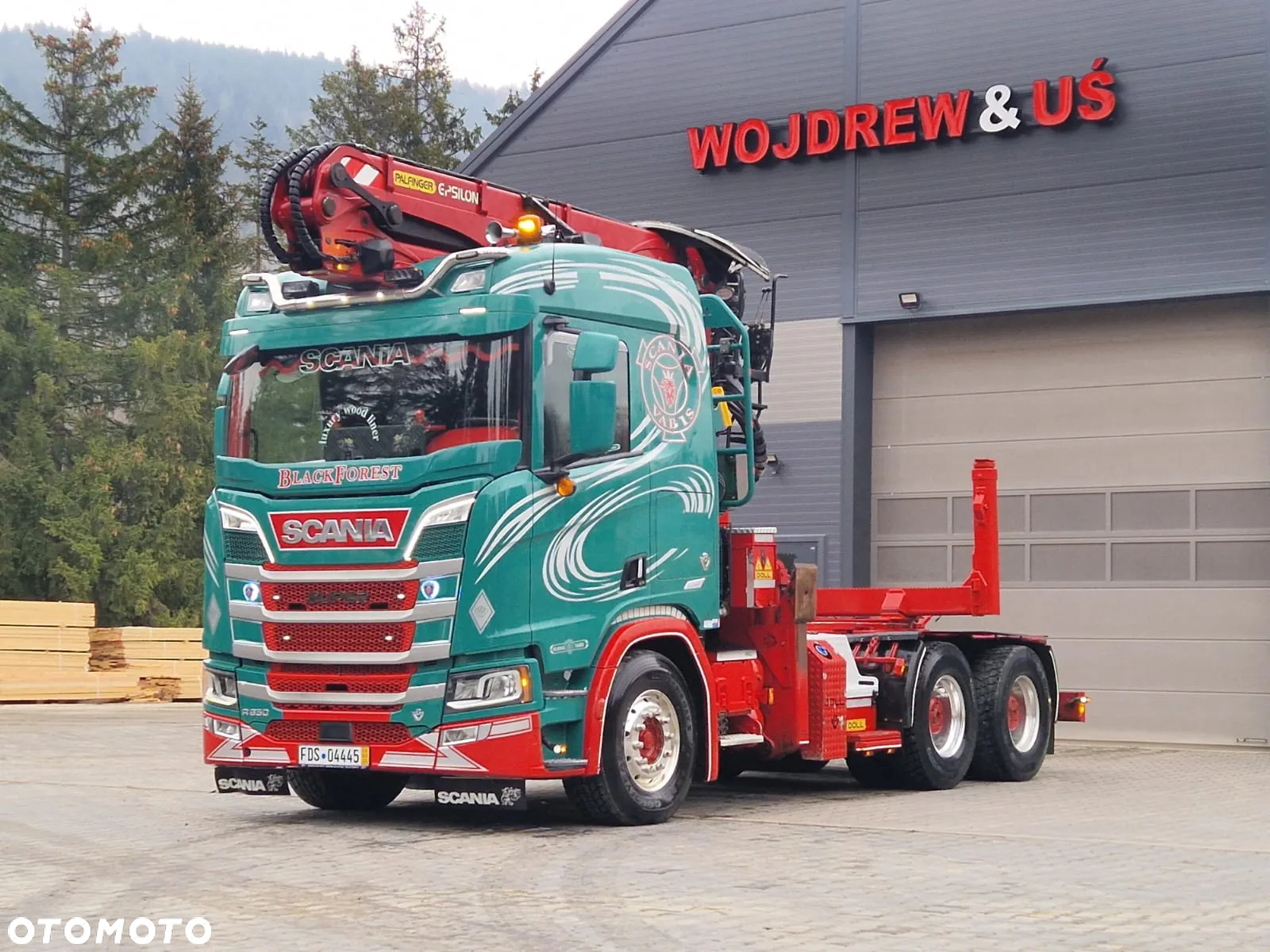 Scania Do drewna drzewa lasu doll - 9