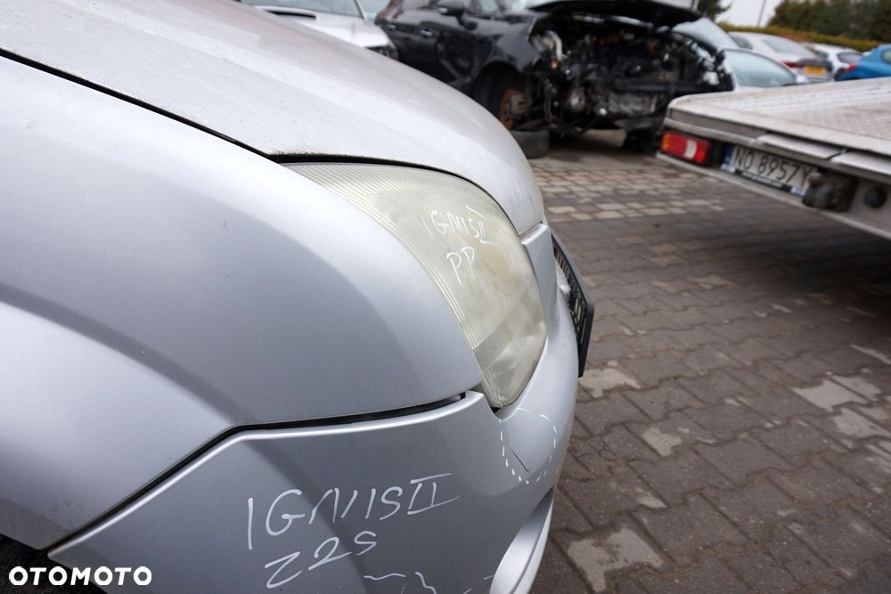 MASKA ZDERZAK BŁOTNIKI LAMPY IGNIS II Z2S  SUZUKI 2003-2011 SREBRNY PRZÓD KOMPLETNY - 24