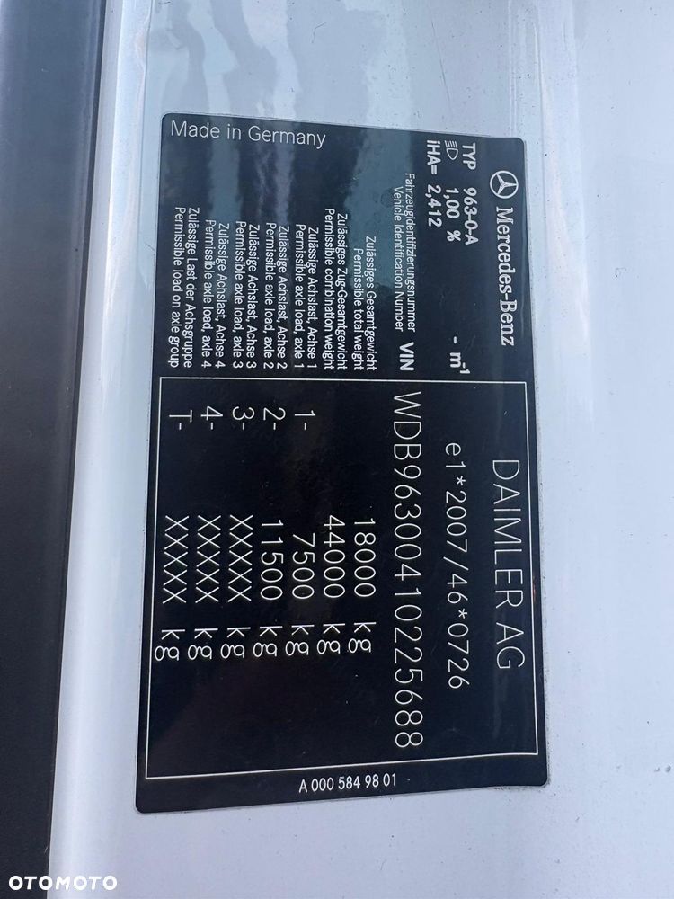 Mercedes-Benz ACTROS MP4 9.6m Nowa Zabudowa GOTOWY DO ODBIORU!!! - 30