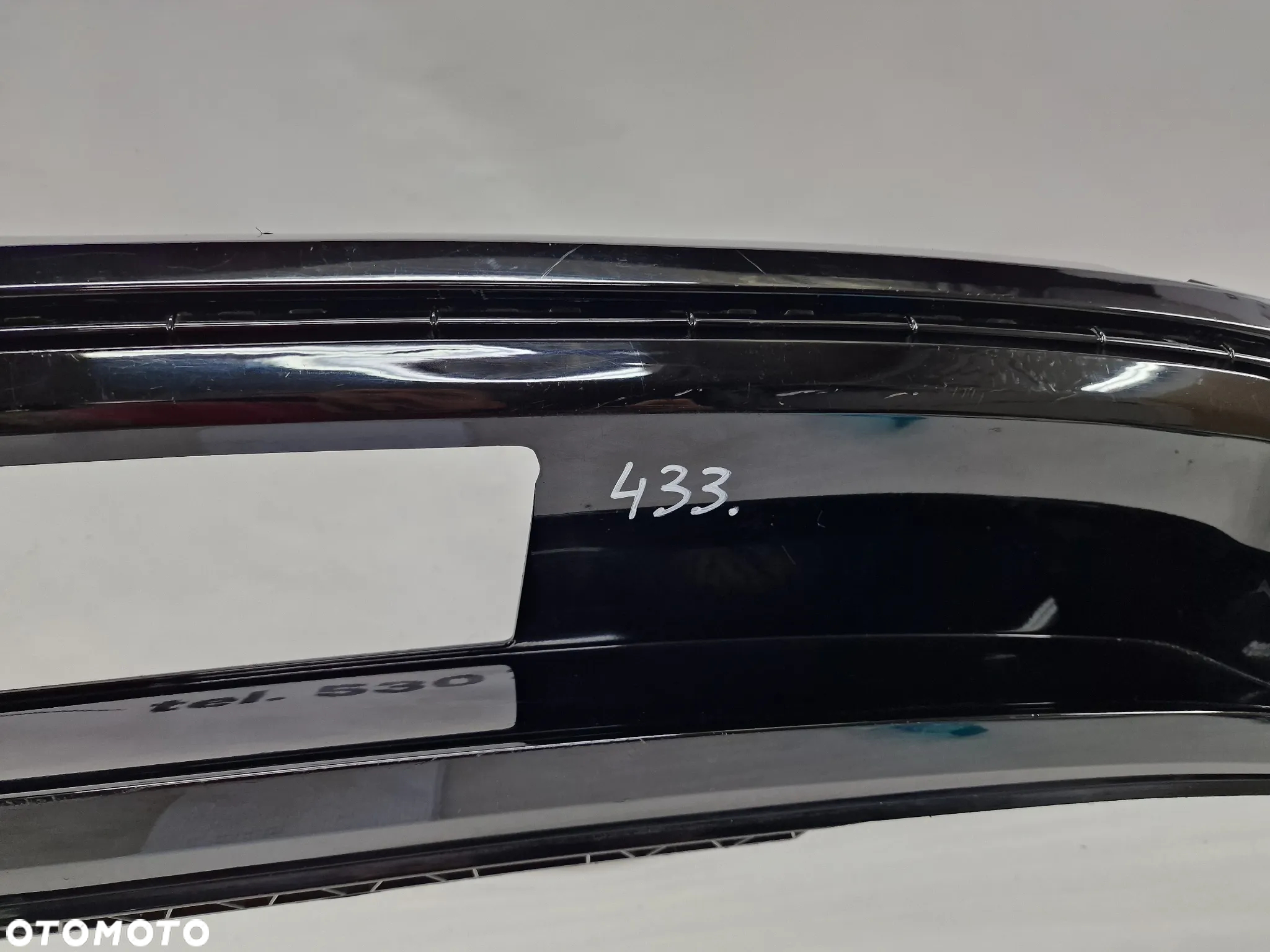 VW TOURAN II 5TA R-LINE 15- DYFUZOR / SPOJLER ZDERZAKA TYLNEGO TYLNIEGO TYŁ POD HAK , NA WYSOKI POŁYSK , NR 5TA807568C , NR AUKCJI DT433 - 8