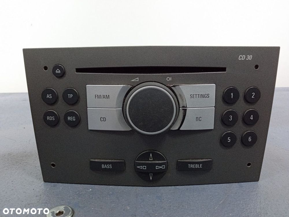 ZAFIRA B RADIO CD CD30 WYŚWIETLACZ 13190856 - 2