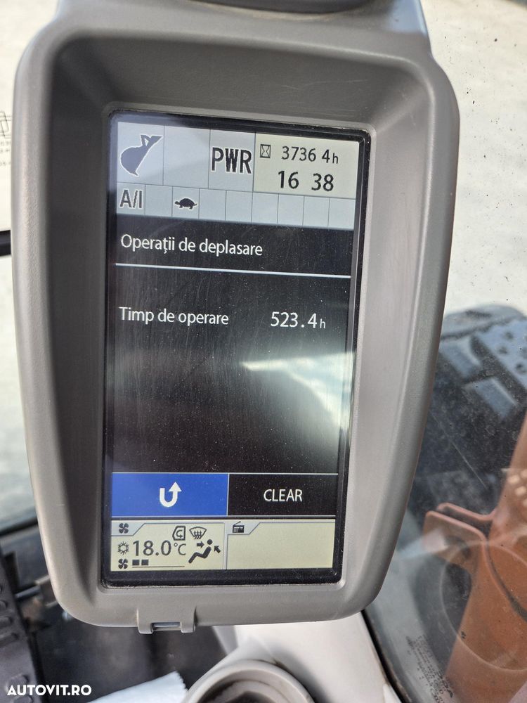 Hitachi ZX135US-6, 16t,2019, 3.736h, ROTIRE IN GABARIT, LAMA, 2 inst hidr pe brate, PADURI NOI, consum mediu 9,5l/h, Gresare automata, CUPLA RAPIDA +CUPE EXCARE+Cupa taluz, latime 2,5m, Camere spate si laterale, posibil leasing 3 ani, PROMOTIE 86.900 EUR+Tva - 30