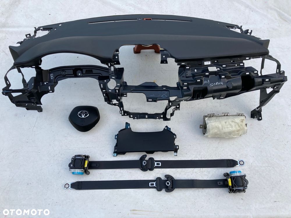 TOYOTA C-HR CHR DESKA KONSOLA KOKPIT PULPIT PÓŁKA PARAPET PODUSZKI AIRBAG KURTYNY KURTYNA Na Magazynie wymiana od ręki Raz2 !!! - 8