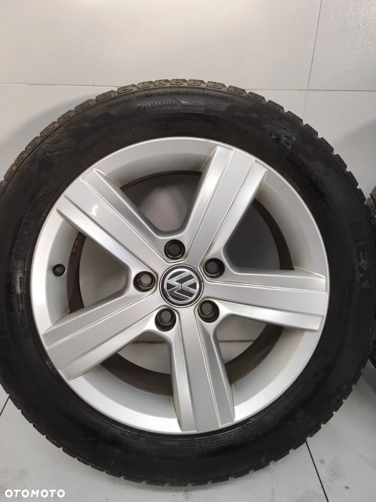 Koła zimowe felgi aluminiowe alusy Volkswagen Golf Sportsvan r16 - 2