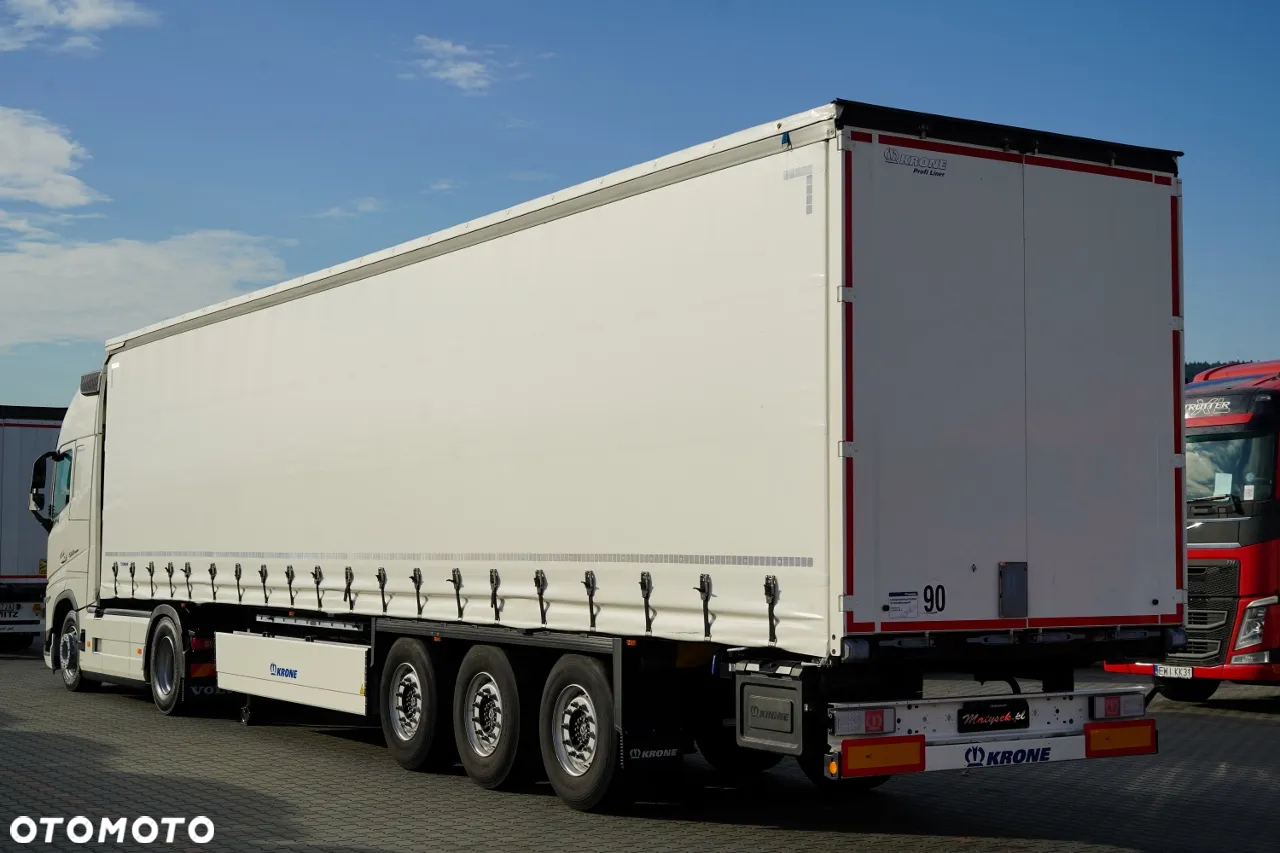 Volvo FH 500 / XXL / 2024 / KLIMA POSTOJOWA  / SKÓRY / I-SHIFT + KRONE FIRANKA / 2024 ROK / KOSZ NA PALETY / 2 OSIE PODNOSZONE / MAŁO UŻYWANA / SPROWADZONA - 3