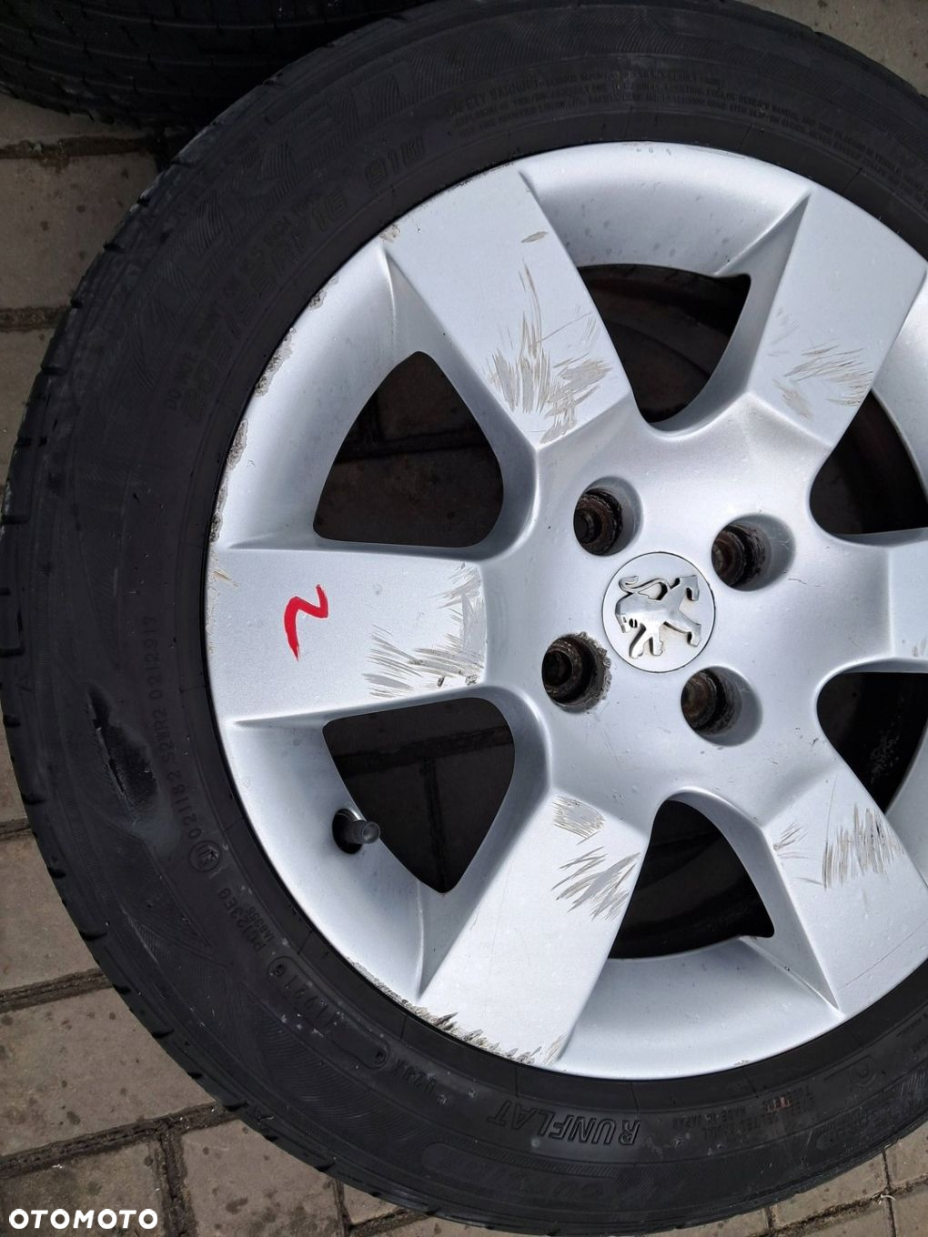 Peugeot 3008 5008 Felgi Aluminiowe 9685783880 16" ET29 4x108 - 2