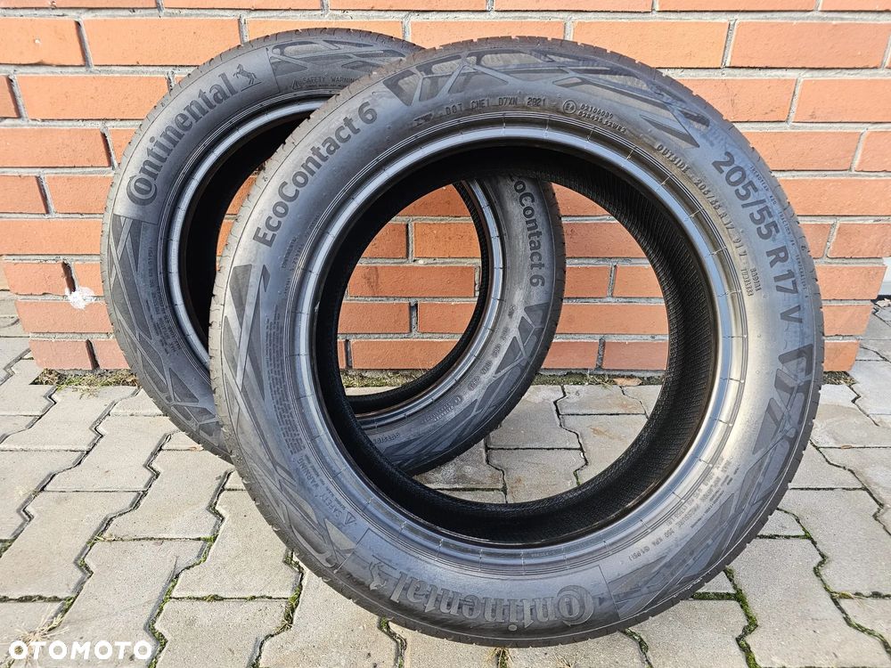(A3) 205/55R17 91V 5,5-5mm 21r / Continental EcoContact 6 - 5