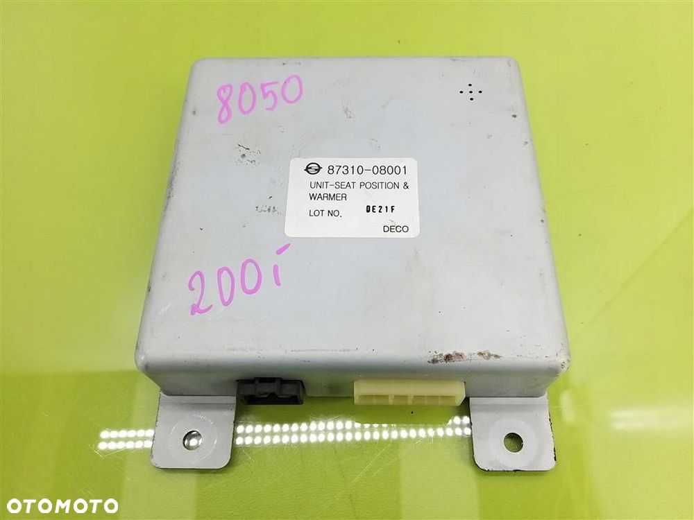Moduł sterownik foteli Ssang Yong Rexton I 2001-2017 8731008001 ORYGINAŁ - 1