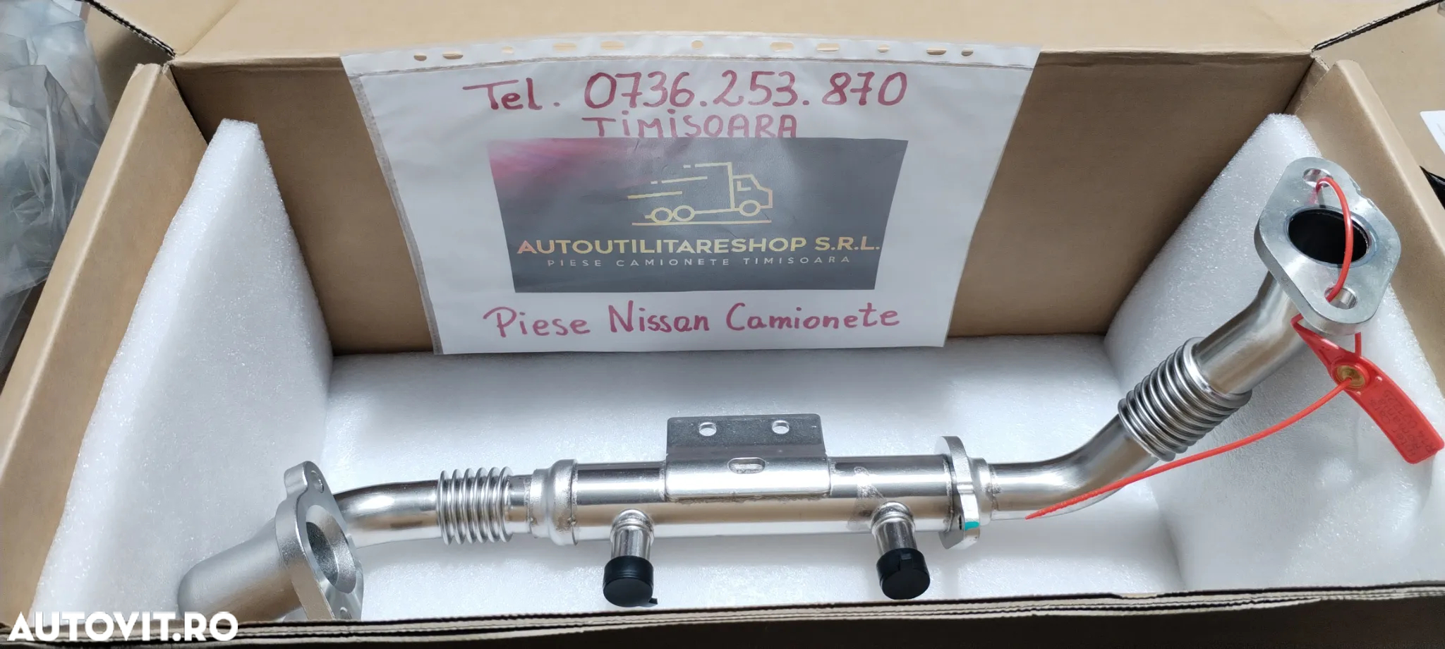 RACITOR GAZE EGR NISSAN CABSTAR YD25 NAVARA NP300 PATHFINDER RENAULT MAXITY, MASCOT OPEL MOVANO RADIATOR RECIRCULARE - 2