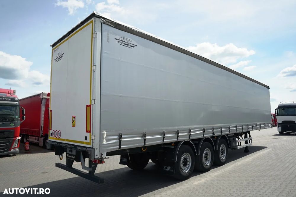 Fruehauf CORTINĂ / STANDARD / BALCĂ PODEA PUTERNICĂ / AXĂ RIDICATĂ - 6